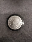 1oz Silver Bullion 1929 $5 Indian Style ,  .999 Silver Coin In Capsule