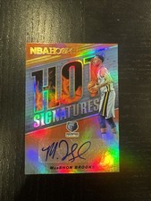 2018-19 Hoops Hot Signatures #56 MarShon Brooks Autograph