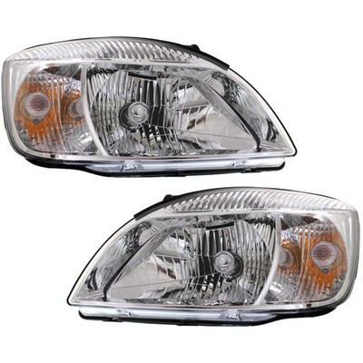 For Kia Rio 5/Rio Headlight 2006 2007 2008 Pair Driver & Passenger Side CAPA