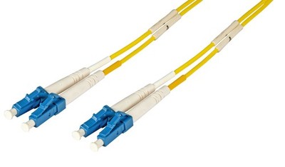ProfiPatch LWL Glasfaserkabel Duplex LC-LC Singlemode 9/125µ OS2 0,5m-20m