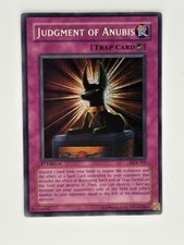Judgment of Anubis DCR-105 Dark Crisis Secret Rare 1st Edition MP