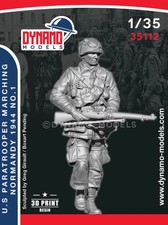 DYNAMO MODEL 35112 WWII U.S. PARATROOPER MARCHING NO. 1, NORMANDY 1944