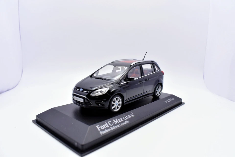 Modellino auto scala 1:43 ford c max grand minichamps diecast modellismo statico - Immagine 3 di 4