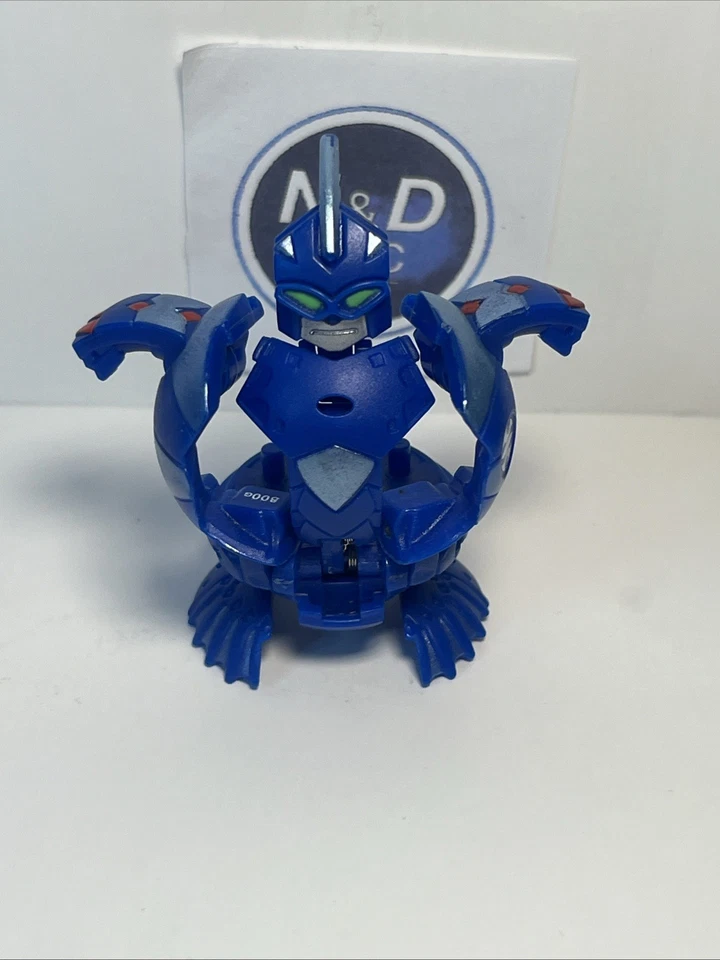 Bakugan Aquos Akwimos 800G Blue Gundalian Invaders (High G Power) Read RARE - Image 2 of 4