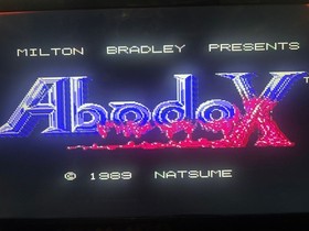 Abadox: The Deadly Inner War (Nintendo Entertainment System, 1990) NES