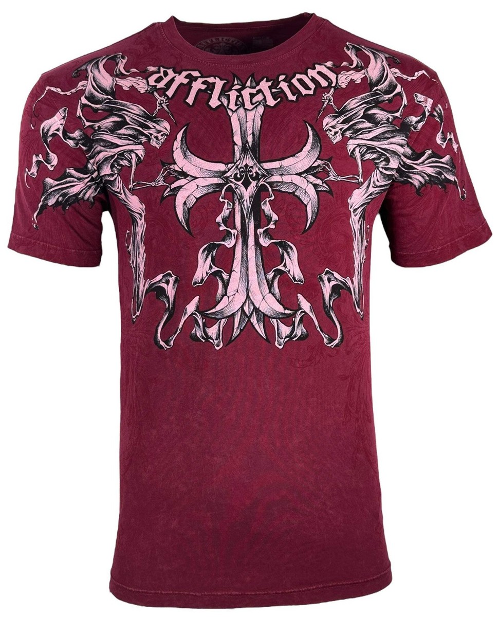 Affliction Men's T-shirt Jump | eBay