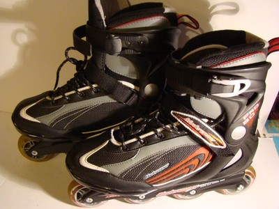 Bladerunner Pro 80 Inline Roller Blades Men's Size 13 Red Gray Black