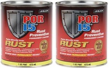 POR 15 45408 Rust Preventive Coating, and Corrosion Permanently Pack of 2 