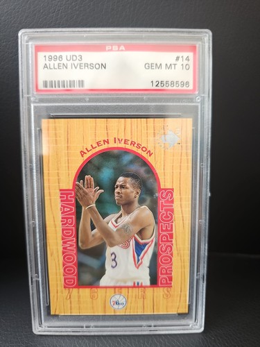 Allen Iverson #14 1996 UD3 card
