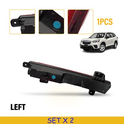 2PCS Reflector Rear Side Marker Red for 2015-2020 Cadillac Escalade Driver Side