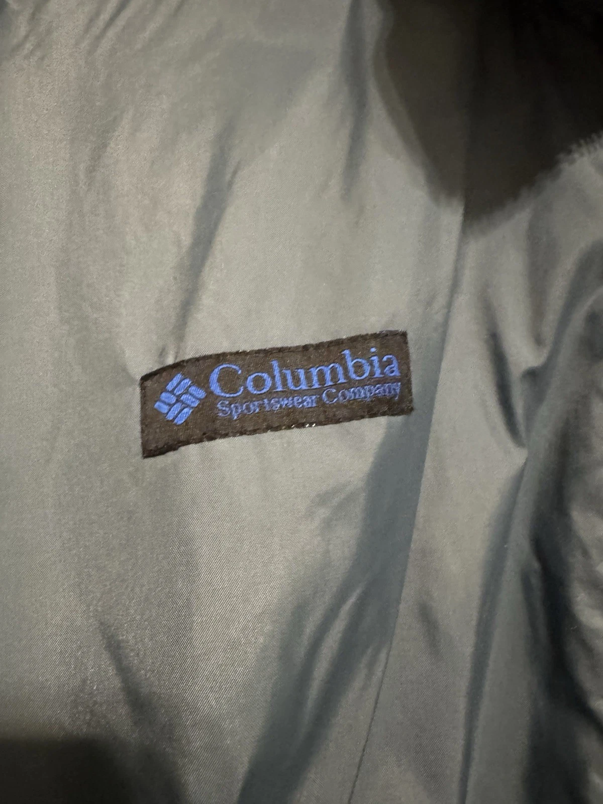 Vintage Columbia Jacket WATERPROOF Medium Coat Teal/Blue- Very nice!! image 3