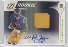 2020 Panini Zenith Rookie Patch Auto 98/99 Van Jefferson #108 Patch Auto 0ld5