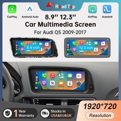 Wireless Carplay For Audi Q5 MMI2G MMI3G Stereo Multimedia TouchScreen Autoradio