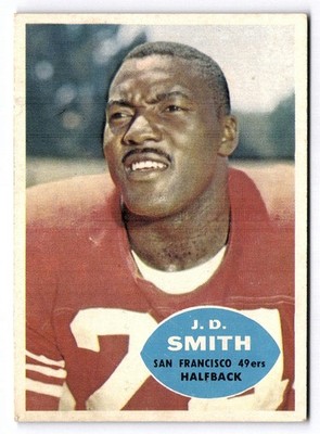 1960 Topps #115 J. D. Smith RC San Francisco 49ers
