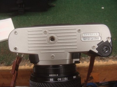 PENTAX K-50 DAL-18-55　Tokina AF 100-300 Pentax ZX-50 Camera with Tokina AF 35-300 lens and bag - Parts or