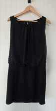 SCARLETT Little Black Cocktail Party NWT Rhinestone Whimsigoth Goth Dress sz 6