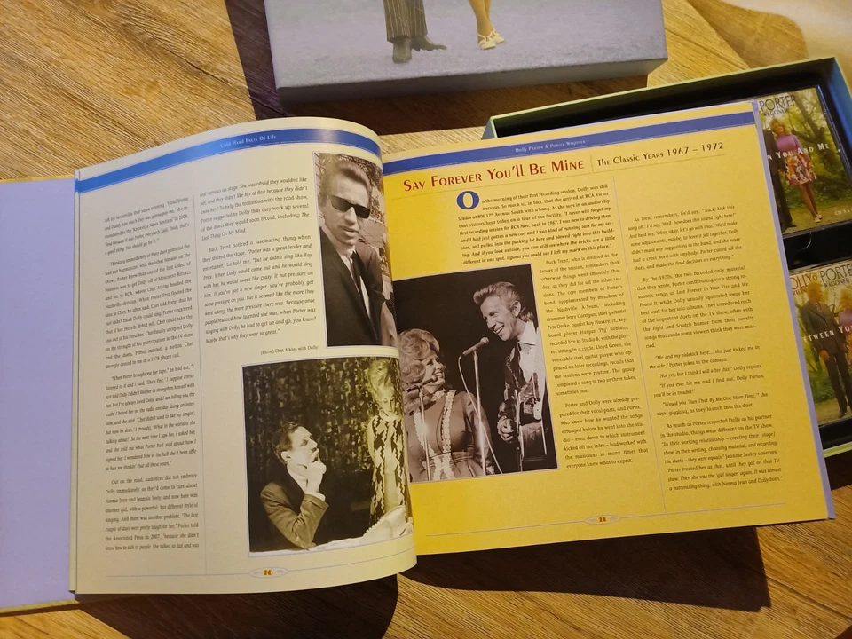 Dolly Parton & Porter Wagoner – Just Between You And Me - 6 CD Box Set plus Buch - Bild 4 von 4