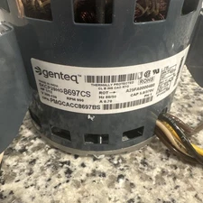 GE Genteq Motors 5KCP29HG8697CS Blower Motor 1/12 HP 990 RPM 208-230 V