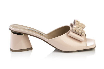 Authentic Marino Fabiani Italian Designer Sandals Beige