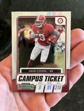 2021 Panini Contenders Campus  Ticket Amari Cooper Cleveland Browns/Alabama!!