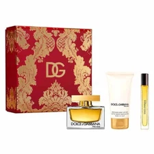 DOLCE & GABBANA THE ONE 3 PC GIFT SET FOR WOMEN