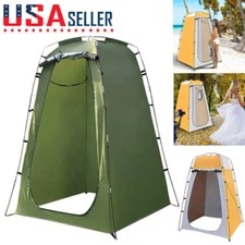 Pop Up Shower Toilet Tent Outdoor Camping Tent Privacy Changing Hiking Canopy US