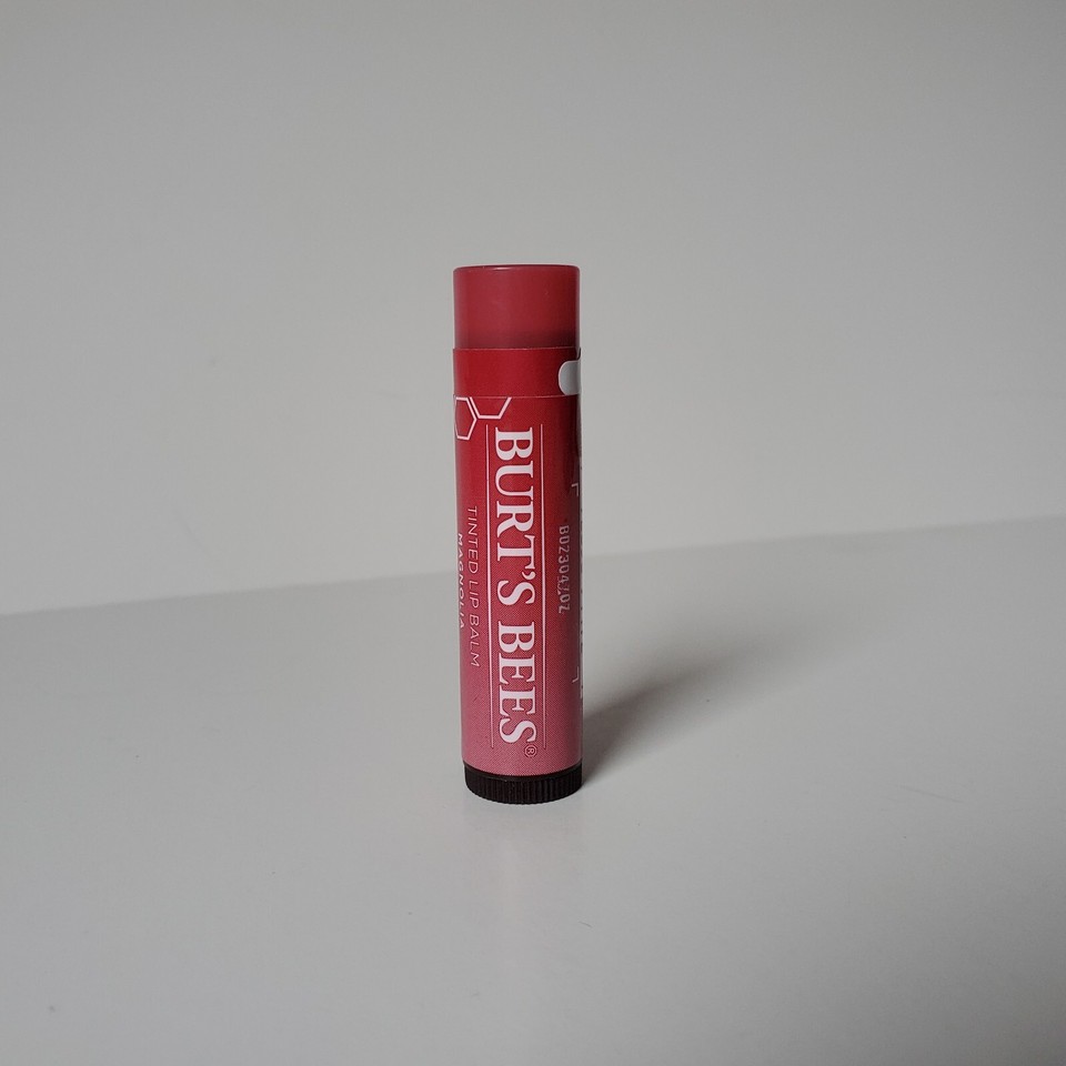 2 Burt's Bees Tinted Lip Balm Magnolia 100 Natural Origin Chapped Lips