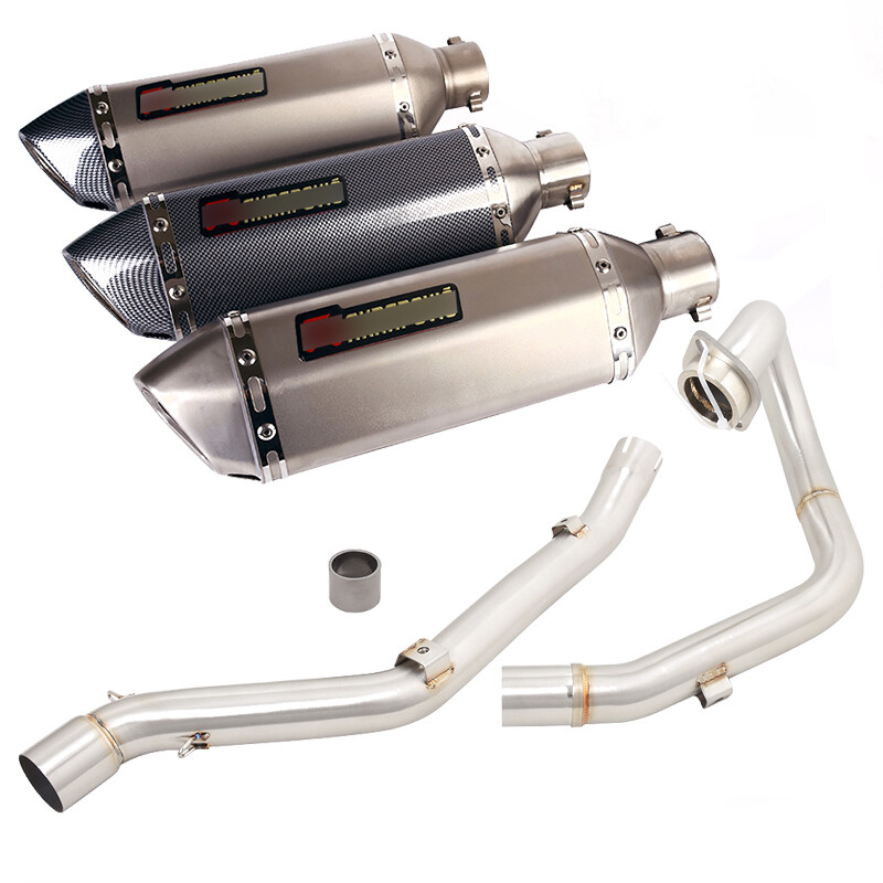 For Suzuki DRZ400S DRZ400 E 200022 Full System Front Exhaust Pipe Muffler Steel eBay