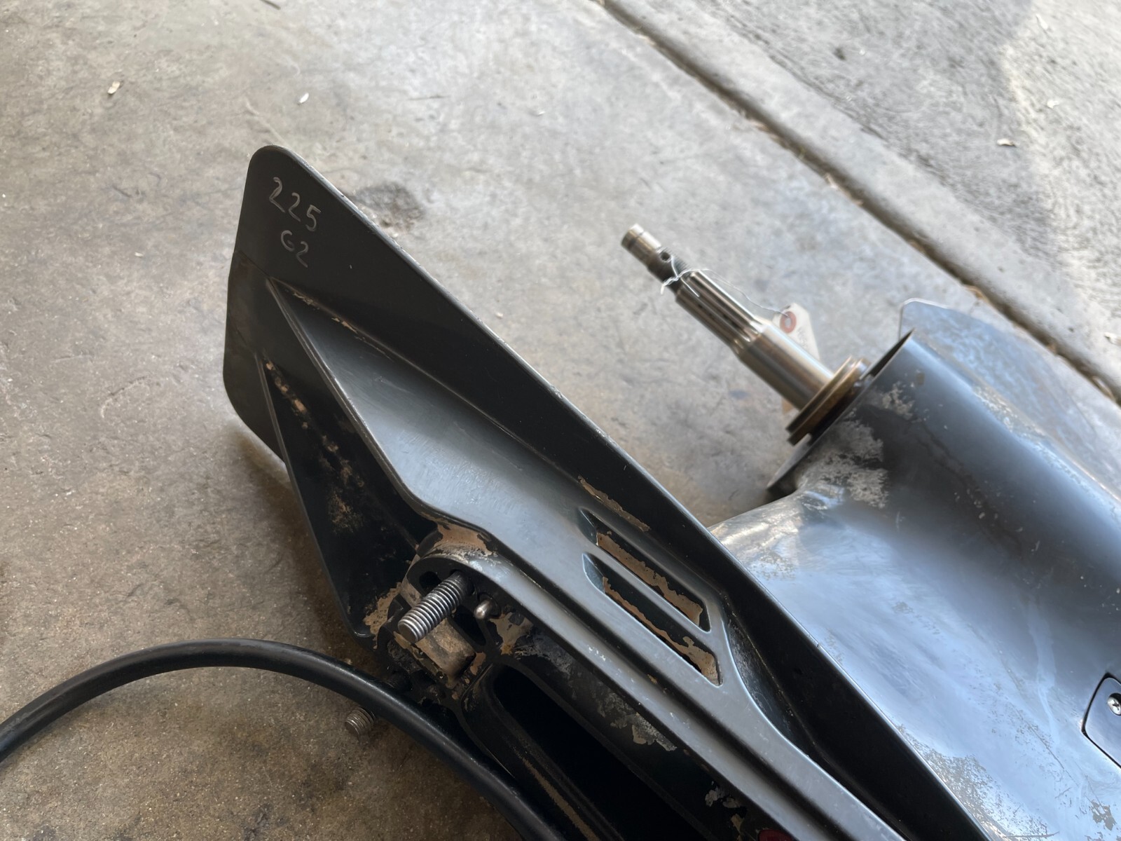 *90 DAY WARRANTY* OEM Evinrude G2 ETEC 200 225 250 Lower Unit 5010867