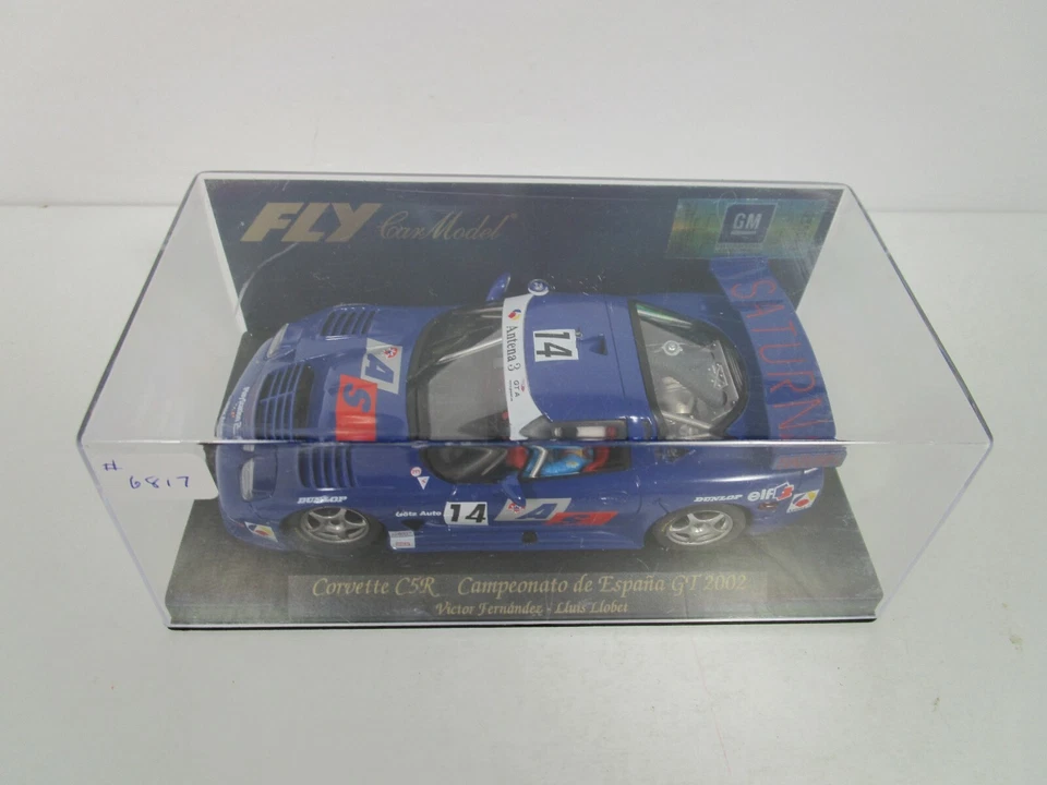 ЛЕТАЮЩИЙ АВТОМОБИЛЬ МОДЕЛЬ 1/32 2002 CHEVY CORVETTE C5R ТРАССОВАЯ АВТОМОДЕЛЬ Б/У *ЧИТАТЬ* БЕЗ ВНЕШНЕЙ КОРОБКИ - Изображение 2 из 4