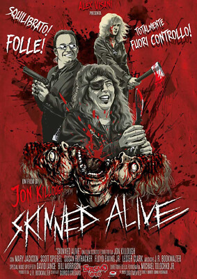 SKINNED ALIVE - DVD - HORROR - JON KILLOUGH - GORE - NEU