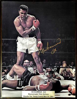 MUHAMMAD ALI SIGNED 9