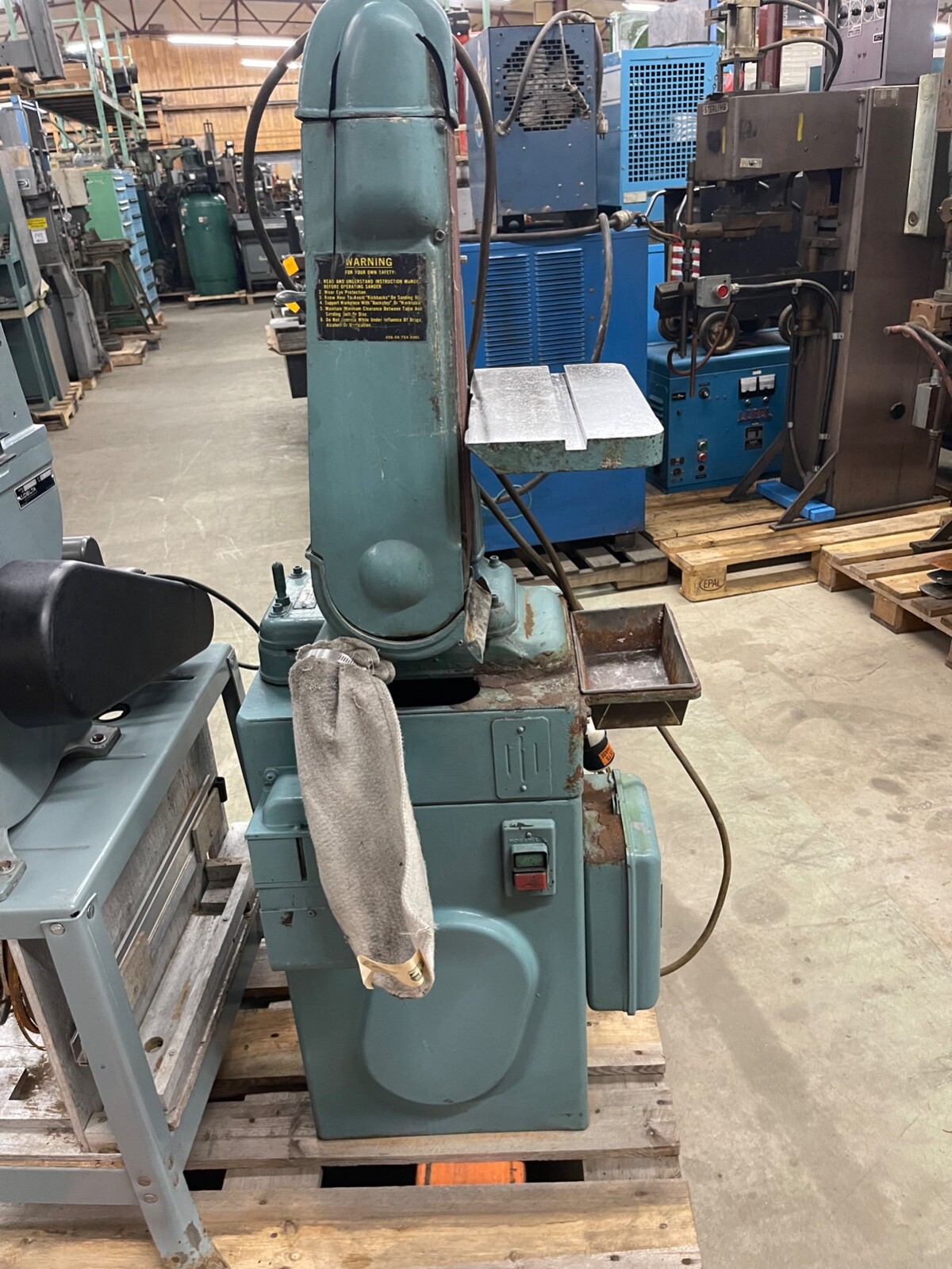 Rockwell Delta Model 31520 6" X 48" BELT SANDER, MADE IN USA eBay