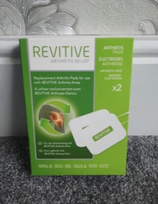 Revitive Compatible CIRCULATION BOOSTER ELECTRODE Thigh or Knee PADS 1 Pair.