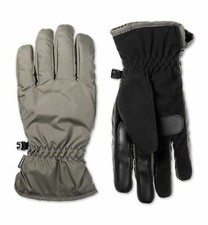  147 Isotoner Signature Men's Gray Touchscreen Winter Insulated Thermal Gloves L