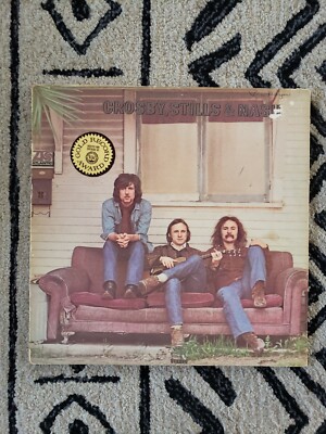 Crosby, Stills & Nash ''Self-Titled'' LP - Atlantic Records (SD-8229) - Nice