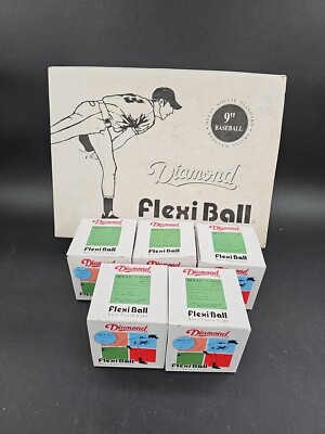 Diamond DFX-LC1 LL Little League Tee Ball Baseballs - 5 Balls Sealed In Box 