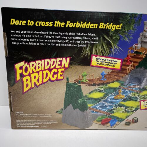 FORBIDDEN BRIDGE Adventure Board Game Hasbro Gaming 2-4 Players Ages 7+ NEW - Picture 9 of 11