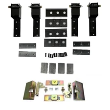 Complete Street Rod Suicide Hidden Door Hinge Kit w Small Latches For 2 Doors