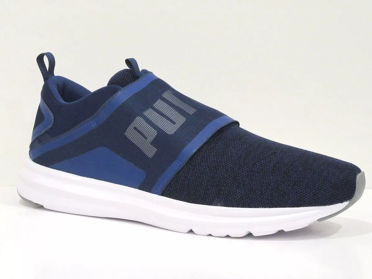 Baskets en tricot Enzo authentiques pour hommes PUMA 13 M US flambant neuves