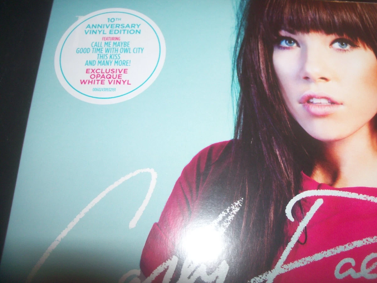 Carly Rae Jepsen Kiss Limited White Opaque 10th Anniversary Edition Vinyl LP NEW
