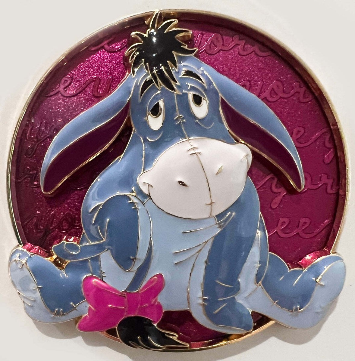 Eeyore Cursive Cutie DSSH DSF Disney Pin C06 | eBay