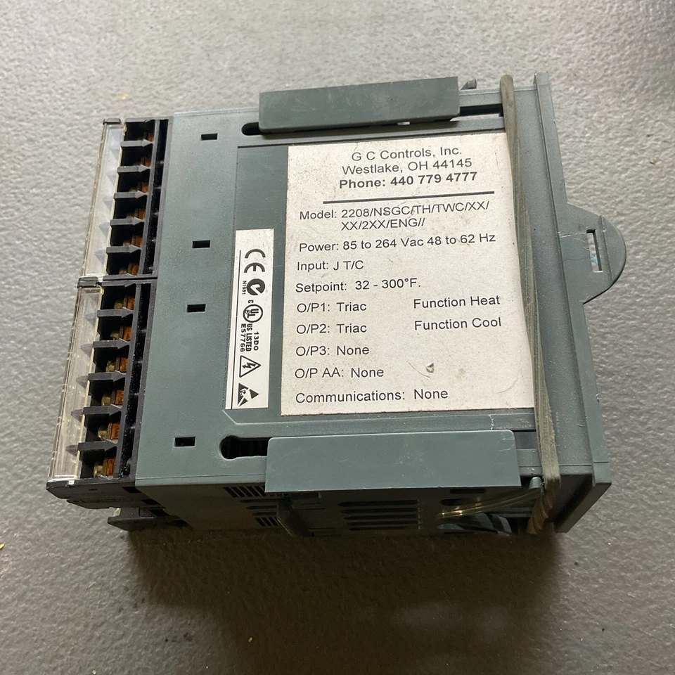 GC Controls 2208/NSGC/TH/TWC/XX/XX/2XX/ENG- ECS - Image 2 of 4