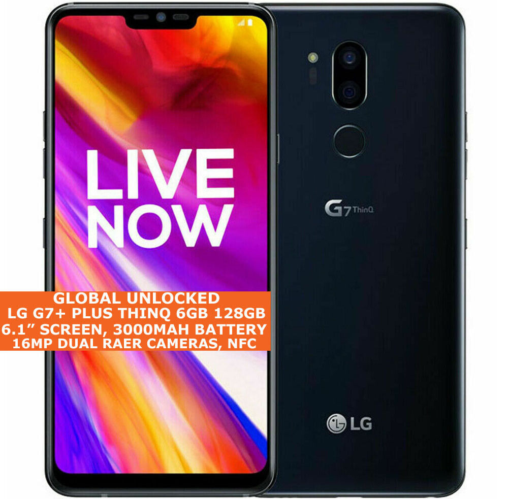 The Price of LG G7+ PLUS THINQ G710EAW/G710VMP/G710EM 6gb 128gb Octa Core 6.1″ Android 4gLTE | LG Phone