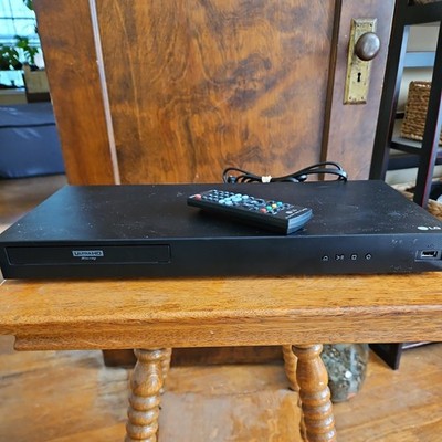 LG UBK80 4K Ultra HD 3D Blu-ray Disc Player with Remote Tested