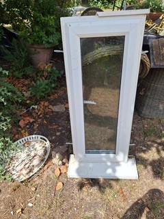 UPVC double glazed window.