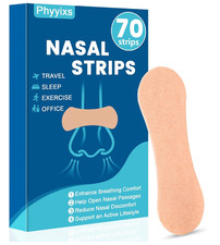 70 Pcs Nasal Strips  Extra Strength, Sweat-Proof Adhesive Performance Nose Strips