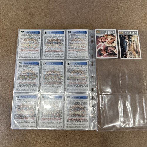DR WHO - Cornerstone Series 2 - Complete VINTAGE Base Set (110 cards) - 1995 - Picture 24 of 24