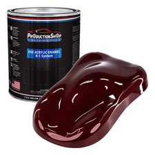 Productionshop Gallon High Gloss Dark Maroon Metallic Acrylic Enamel Auto Paint