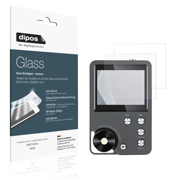 2X Schutzfolie FüR Mechen M30 Matt - Anti-Shock 9H Folie dipos Glass-image
